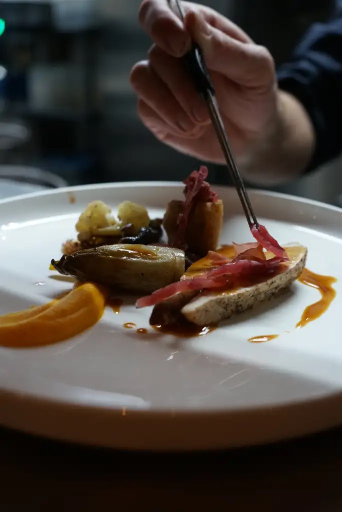 Sfeer tijdens een privédiner